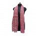 Cotton Stole With Floral Embroidery and Net Lace Cotton Stole With Floral Embroidery and Net Lace